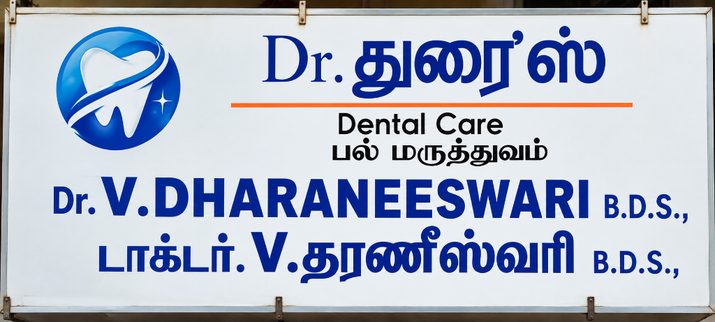 Dr. Durai's Dental Care - Dr. V. Dharaneeswari BDS