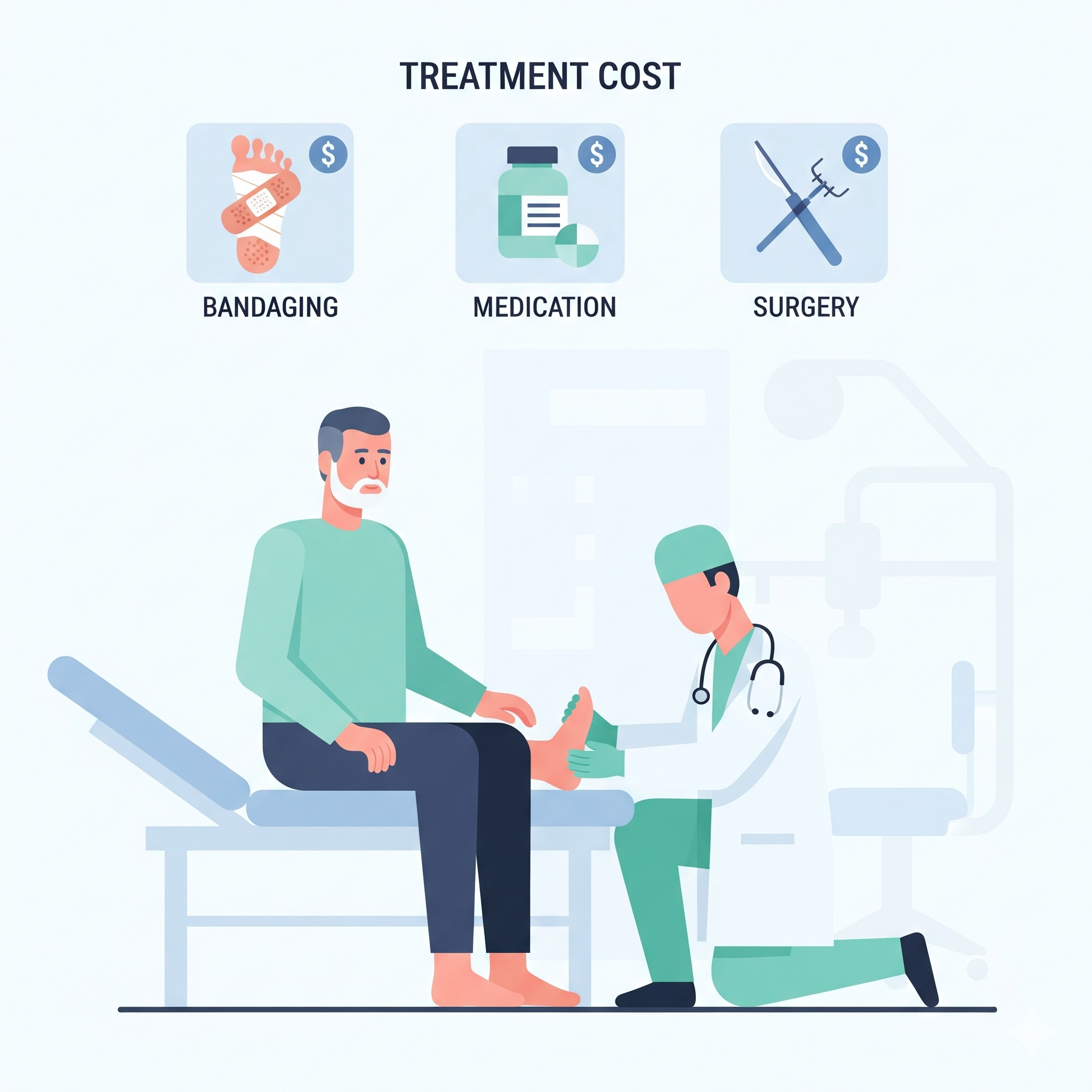 diabetic wound care expenses