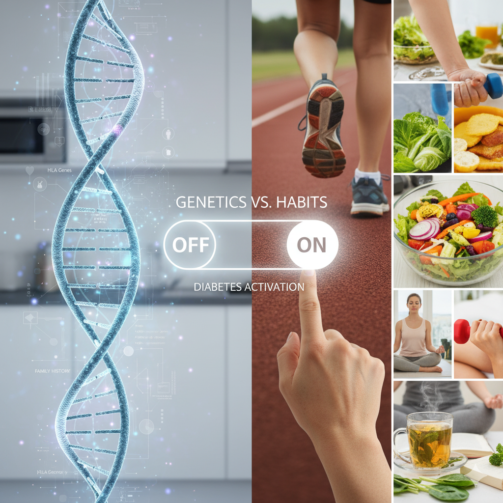 genetics vs habits diabetes